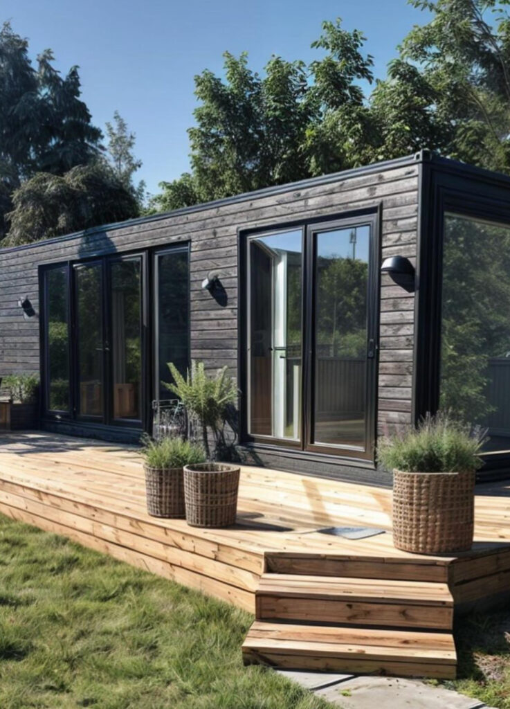 Kontener zrealizowany przez Modular Container Construction